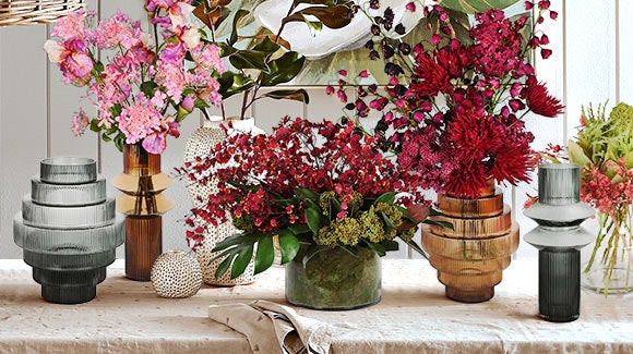 Artificial Flowers, Vases & Pots