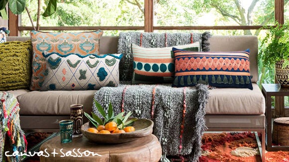 Boho Inspired Stately Cushions