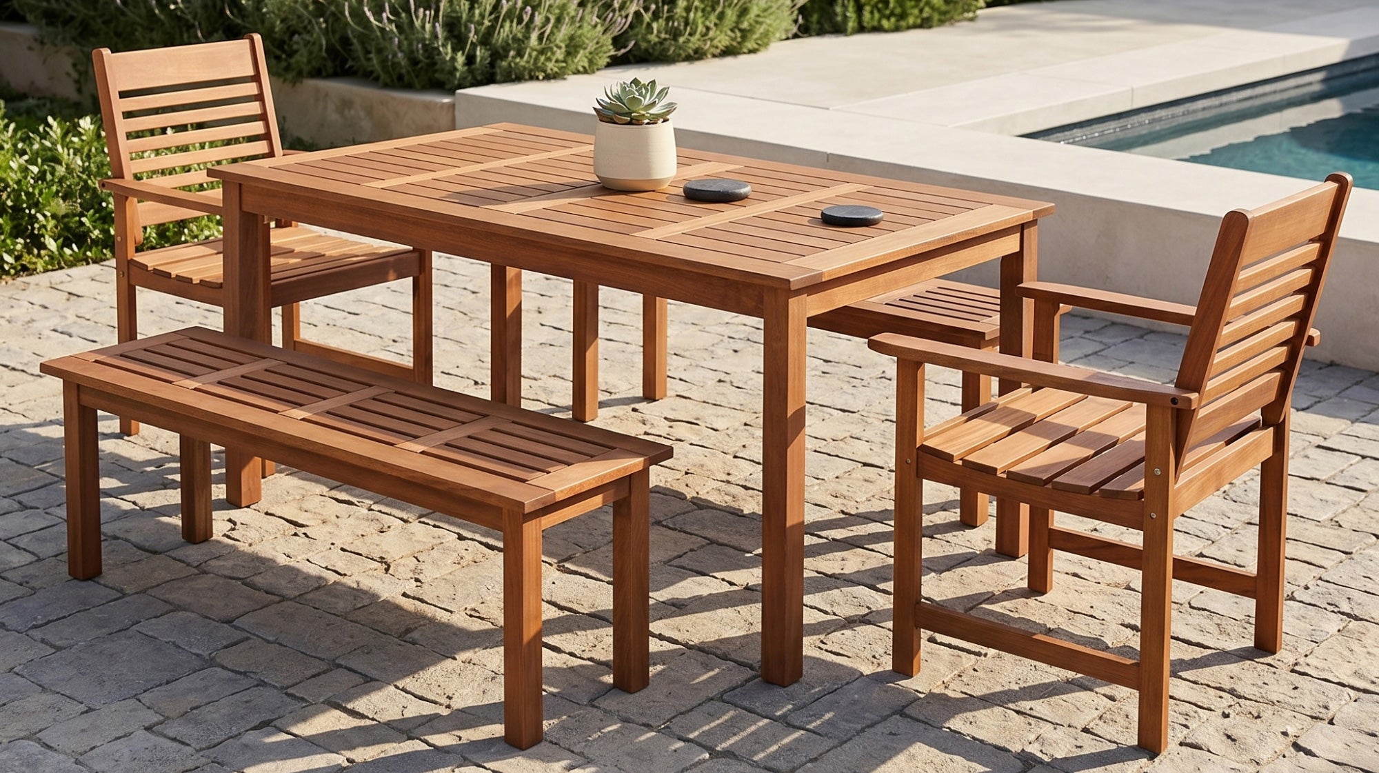 Crafted Shorea Hardwood
