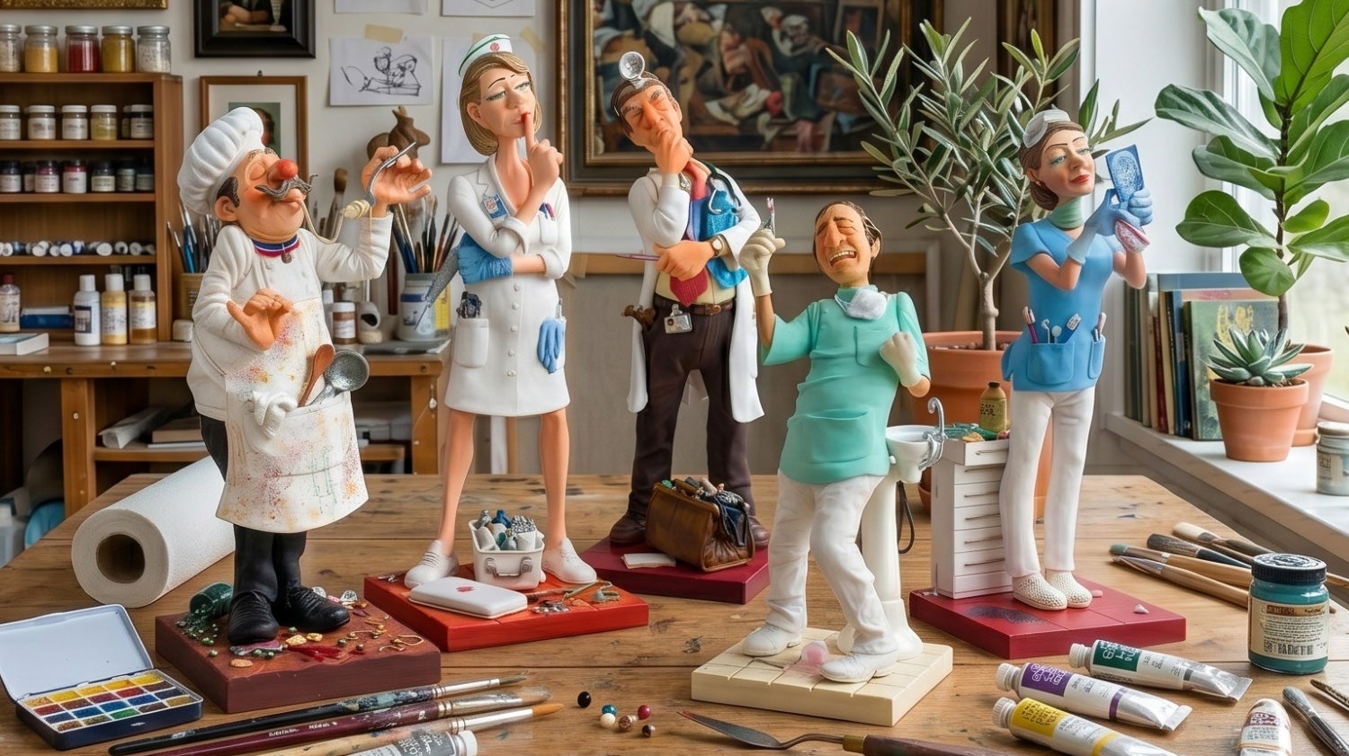 Playful Collectable Comic Art