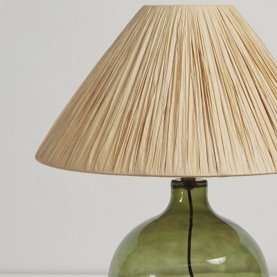 Rio Glass & Paper Table Lamp