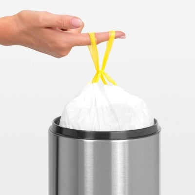 Brabantia Touch Bin, 3 Litre, Matt Steel