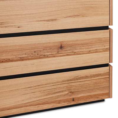 Loyal Blackbutt Timber 4 Drawer Tallboy