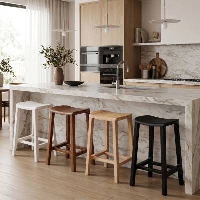 Soren Ash Timber Counter Stool, Natural