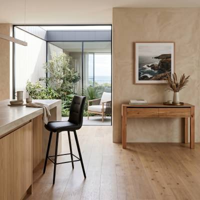 Mairn Messmate Timber Hall Table, 130cm
