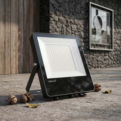 Blaze IP66 LED Floodlight, 100/150/200W, CCT, Black