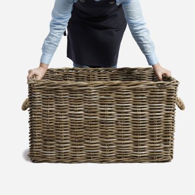 Hampton Cane Storage Basket, Extra Large