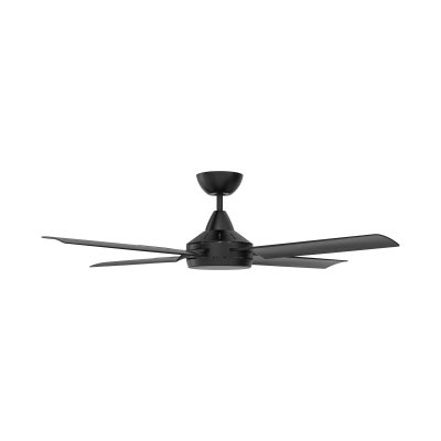 Cairns Indoor / Outdoor AC Ceiling Fan, 122cm/48'', Black