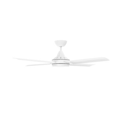 Cairns Indoor / Outdoor AC Ceiling Fan, 132cm/52'', White