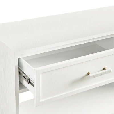 Jill Wooden Console Table, 140cm, White