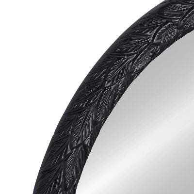 Icarus Wall Mirror, Black