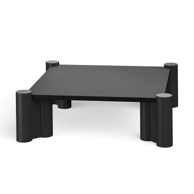 Hart Concrete & Oak Timber Square Coffee Table, 100cm