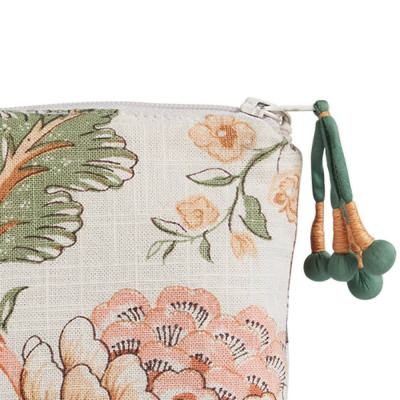 Gracelyn Slub Cotton Purse, Woodland