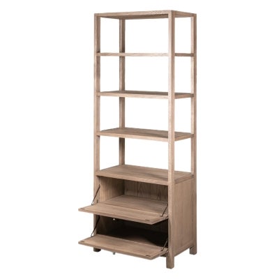 Dakota Oak Timber Bookshelf