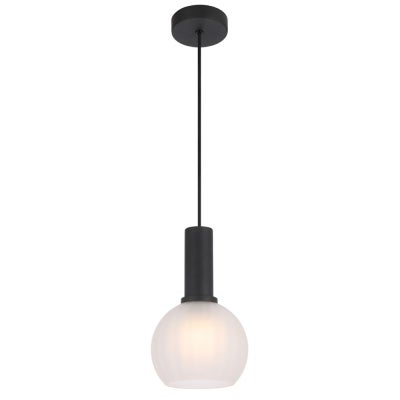 Aosta Iron & Glass Pendant Light, Style B