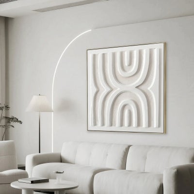 Pomelle Framed Canvas Wall Art, 80cm