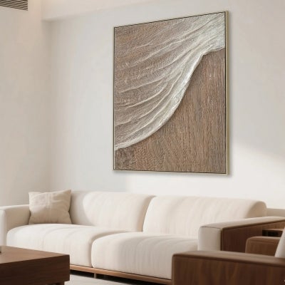 Ondina Framed Enhanced Canvas Wall Art Print, 100cm