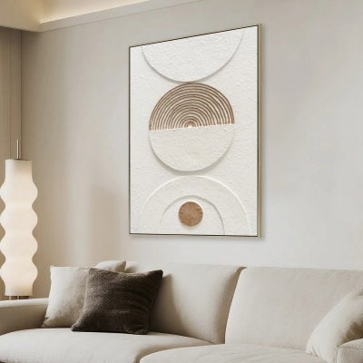 Tropea Framed Canvas Wall Art, Style B, 120cm