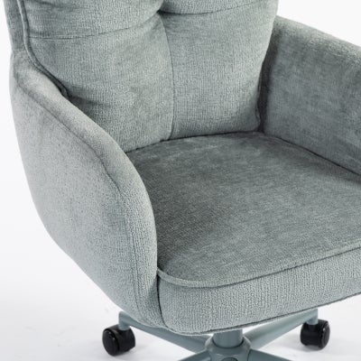 Astrid Fabric Office Chair, Duck Egg Blue