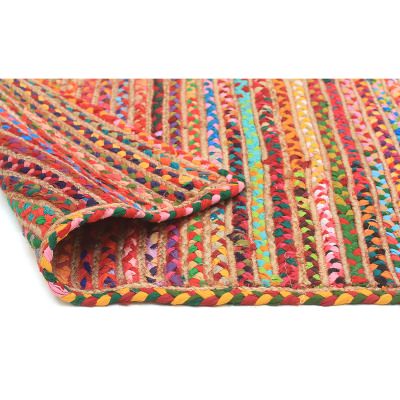 Atrium Grind Cotton & Jute Rug, 220x150cm