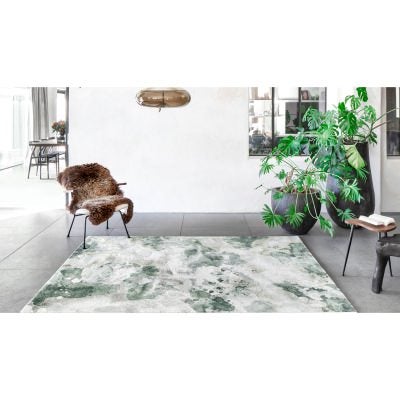 Chester No.34035 Modern Rug, 340x240cm, Green