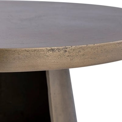Chapman Aluminium Round Coffee Table, 77cm