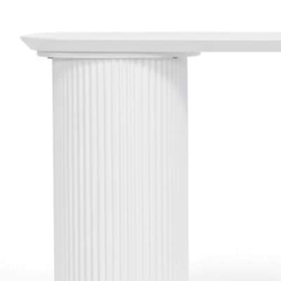 Nomad Console Table, 120cm, White
