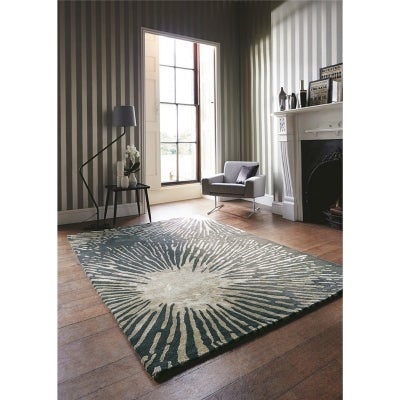 Harlequin Shore Hand Tufted Designer Wool Rug, 240x170cm, Truffle