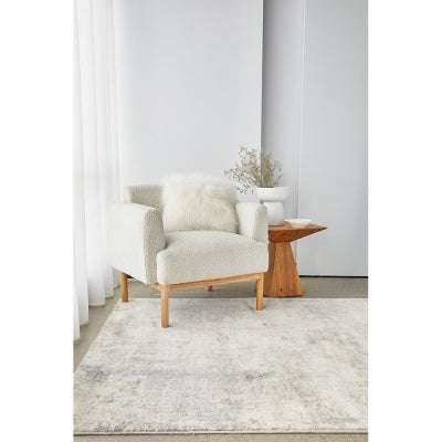 Bronte Aldo Sky Modern Rug, 290x200cm