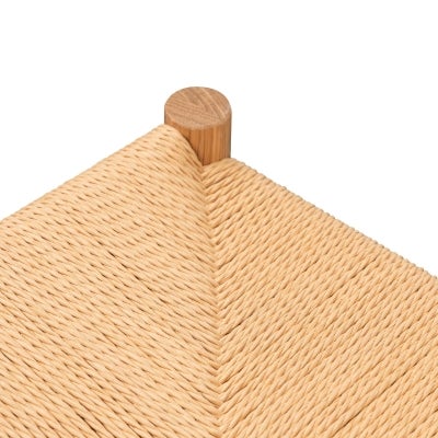 Boyal Oak Timber Table Stool, Natural