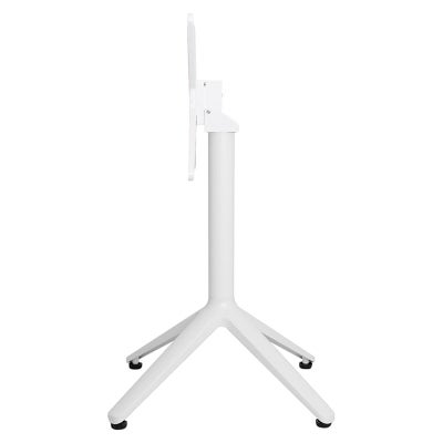Apollo Commercial Grade Aluminium Indoor / Outdoor Folding Dining Table Base, White