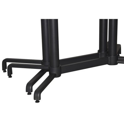 Nara Commercial Grade Aluminium Indoor / Outdoor Folding 2-way Dining Table Base, Anthracite