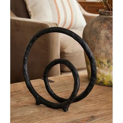Burthe Decorative Metal Loop Sculpture