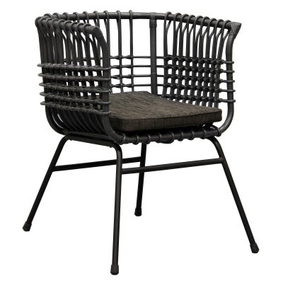 Starkville Rattan Dining Armchair