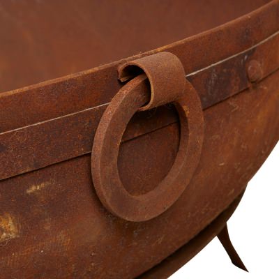 Mueller Cast Iron Cauldron Planter / Fire Pit, Large