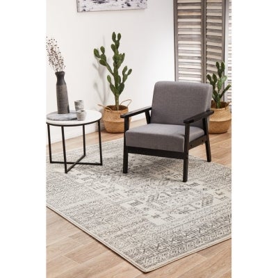 Chrome Addison Modern Tribal Rug, 290x200cm