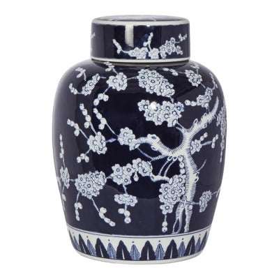 Seika Ceramic Lidded Temple Jar