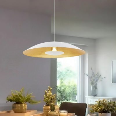 Daxia Iron Pendant Light, Large, White