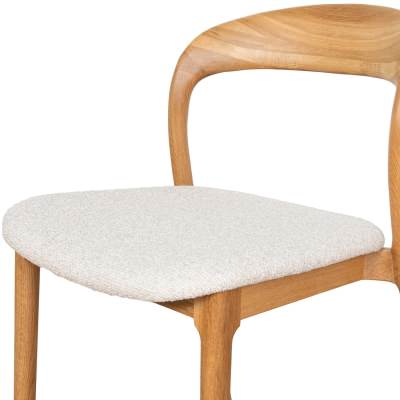 Davina Ashwood Dining Chair, Set of 2, Natural