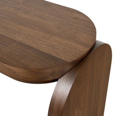 Arilsa Wooden Console Table, 170cm, Light Walnut