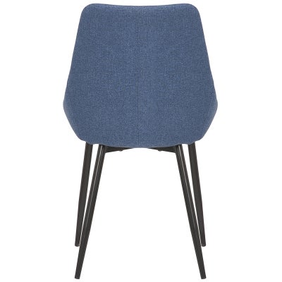 Domo Fabric Dining Chair, Blue