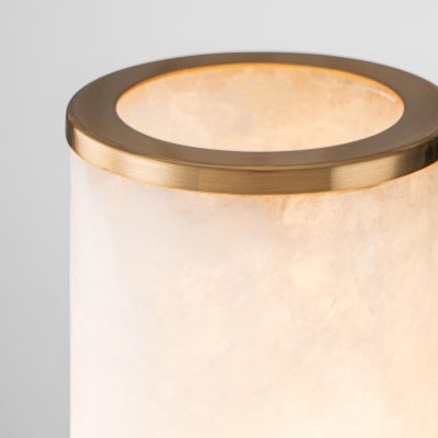 Herman Glass & Iron Double Wall Light