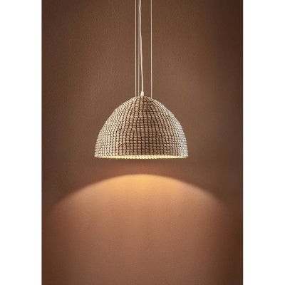 San Marco Rattan Pendant Light, Brown