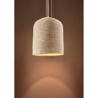 Lombok Rattan Pendant Light, Cream