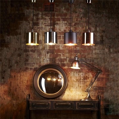 Portofino Metal Pendant Light, Medium, Nickel