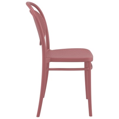 Siesta Marcel Commercial Grade Indoor / Outdoor Dining Chair, Marsala