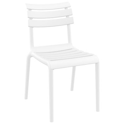 Siesta Paris Commercial Grade Indoor / Outdoor Dining Chair, White