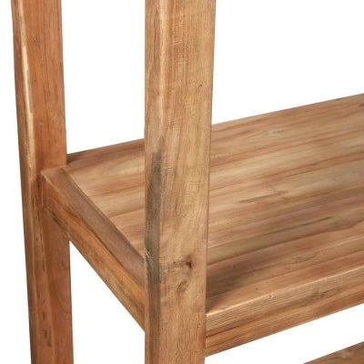 Carfu New Zealand Pine Timber Display Shelf, Large, Natural