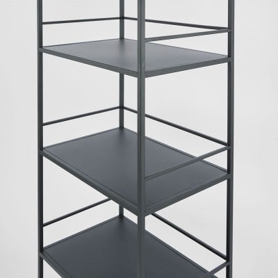 Burnley Steel Display Shelf, Black