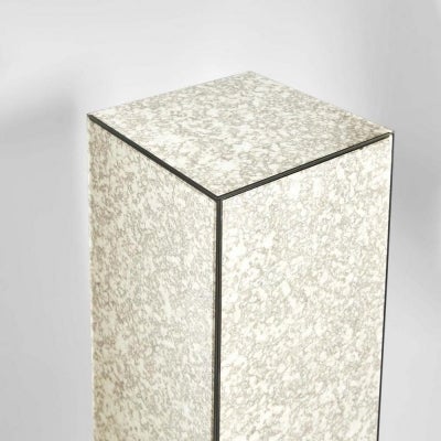 Lucienne Antique Mirrored Plinth, Small